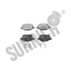 KLOCKI HAMULCOWE SUNRICH TYŁ SR0506.01-1396/1520