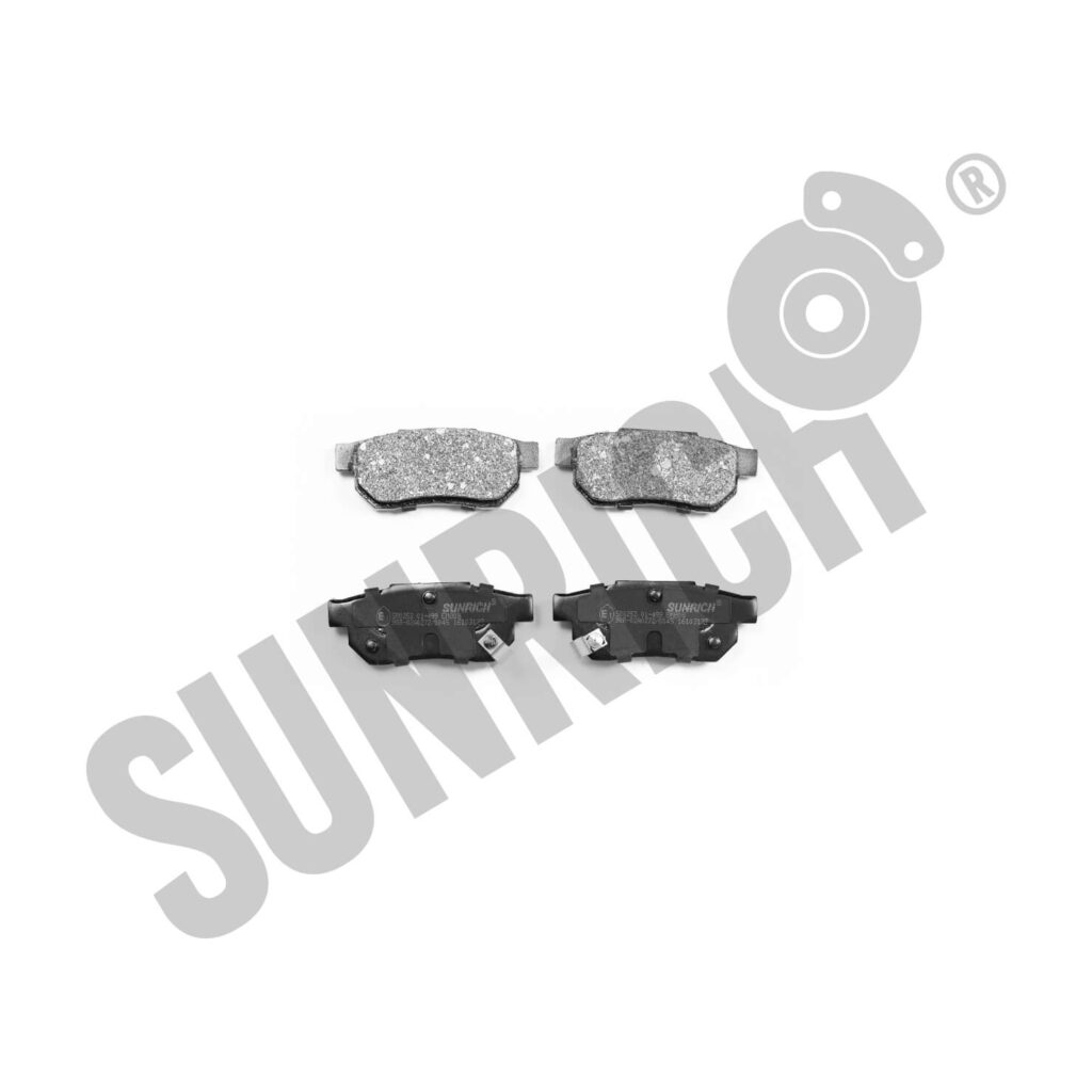 KLOCKI HAMULCOWE SUNRICH TYŁ SR0252.01-499
